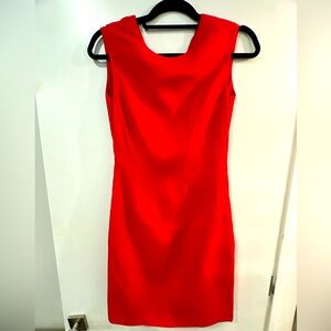 Versace (Gianni Versace Collection) bright red shift dress - BNWT 38/Small